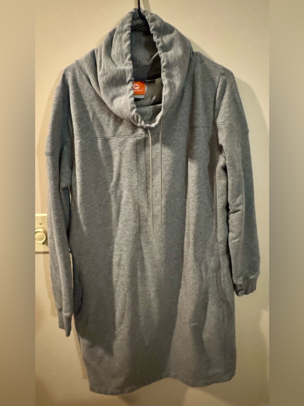 Merrell Gray Men's Turtleneck Pullover Sweatshirt